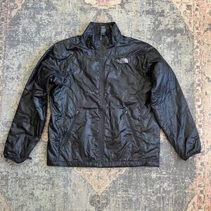 The North Face Mens L Interior Layer Mid Weight Full Zip Black